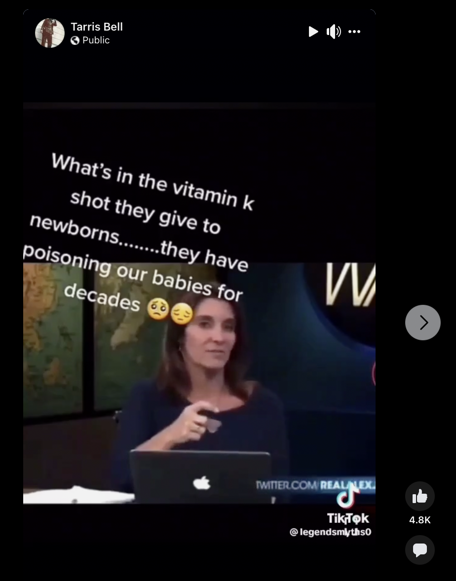 Fact Check Vitamin K Shots Do NOT 'Poison' Babies They Protect